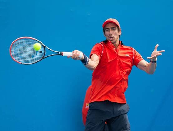 Pablo Cuevas (URU) - Australian Open 2015 - - Melbourne Park Tennis Centre - Melbourne - Victoria - Australia - 20 January 2015.