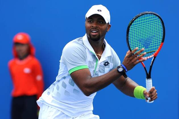 Donald Young (USA) TENNIS : Open d Australie - Melbourne - 20 01 2015 TennisMagazine Panoramlc 