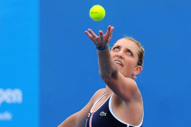 Timea Bacsinszky (SUI) TENNIS : Open d Australie - Melbourne - 20 01 2015 TennisMagazine Panoramlc 
