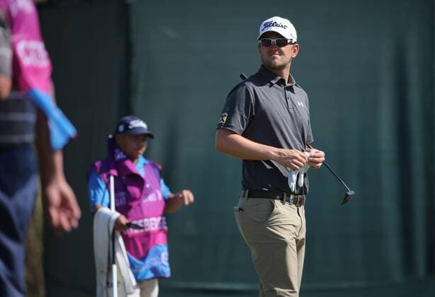 GOLF - European Tour, Qatar Masters 2015 DOHA,QATAR,21.JAN.15 - GOLF - PGA Golf Herren European Tour, Qatar Masters, Doha Golf Club. Image shows Bernd Wiesberger (AUT).