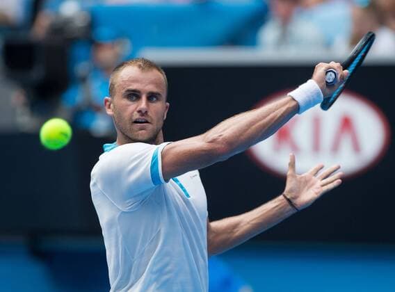 Marius Copil (ROU) - Australian Open 2015 - - Melbourne Park Tennis Centre - Melbourne - Victoria - Australia - 22 January 2015.