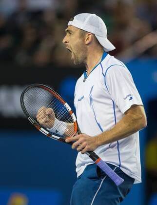 Benjamin Becker (GER) - Australian Open 2015 - - Melbourne Park Tennis Centre - Melbourne - Victoria - Australia - 22 January 2015.