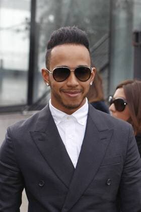 Lewis Hamilton LouisVuitton Modenschau - Pret a Porter Homme - Automne Hiver 2015-2016 - 22 01 2015 MichaelBaucherx 