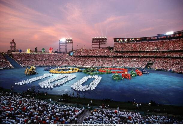 19.07.1996. Atlanta, Georgia, USA. OPENING CEREMONY from the Atlanta Olympic Games Olympische Spiele Olympia OS 1996 xACTIONxPLUSxsportsximagesx  ActionPlus96071911
