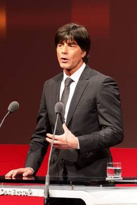 Preisträger Joachim Löw bei der Verleihung Deutscher Medienpreis am 23.01.2015 im Kongresshaus in Baden Baden Deutscher Medienpreis 2015 in Baden Baden 