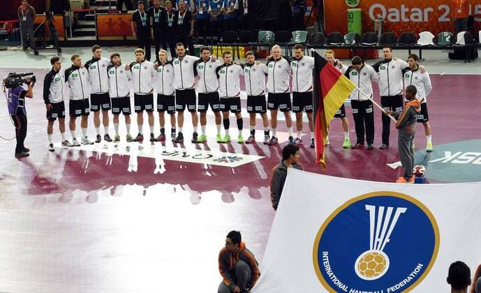 Handball Weltmeisterschaft 2015 - Doha Deutschland, Nationalhymne