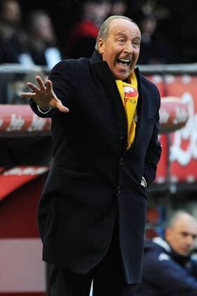 An Milano 25 01 2015 - campionato di calcio serie A Inter Mailand vs FC Turin: Giampiero Ventura 