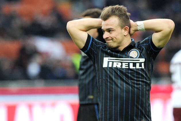 An Milano 25 01 2015 - campionato di calcio serie A Inter Mailand vs FC Turin: Xherdan Shaqiri 