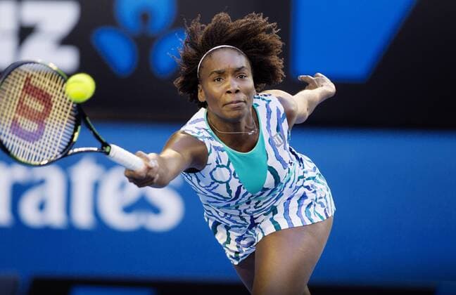 TENNIS - WTA Tennis Damen Australian Open 2015 MELBOURNE,AUSTRALIA,26.JAN.15 - TENNIS - WTA World Tour, Grand Slam, Australian Open. Image shows Venus Williams (USA).