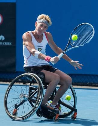 Sabine Ellerbrock (GER) Tennis - Australian Open 2015 - Grand Slam ATP Tennis Herren WTA Tennis Damen - Melbourne Olympic Park - Melbourne - Victoria - Australia - 28 January 2015.