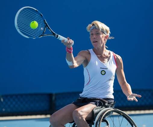 Sabine Ellerbrock (GER) Tennis - Australian Open 2015 - Grand Slam ATP Tennis Herren WTA Tennis Damen - Melbourne Olympic Park - Melbourne - Victoria - Australia - 28 January 2015.