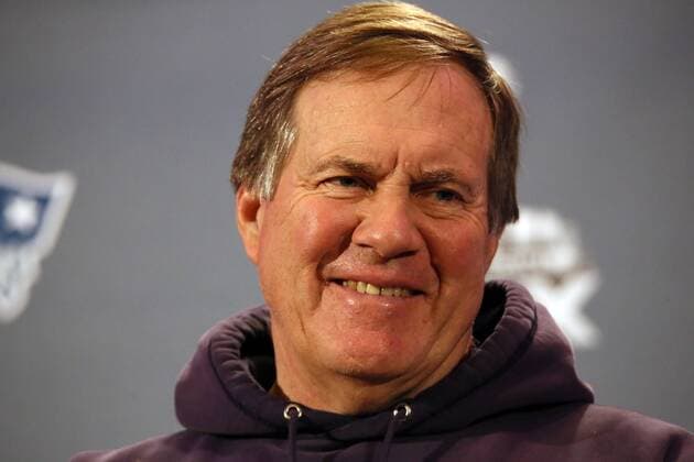 Aktuell American Football, NFL, Super Bowl XLIX, Media Day Head Coach Bill Belichick (Patriots) - Super Bowl XLIX New England Patriots Team-PK, Sheraton Arizona Grand Hotel