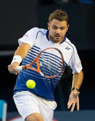 Stan Wawrinka (SUI) Tennis - Australian Open 2015 - Grand Slam ATP Tennis Herren WTA Tennis Damen - Melbourne Olympic Park - Melbourne - Victoria - Australia - 30 January 2015.