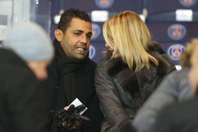 Sonny Anderson et sa femme CELEBRITES : Paris Saint Germain vs Rennes - Ligue 1 - 30 01 2015 GwendolineLeGoff Panoramic 