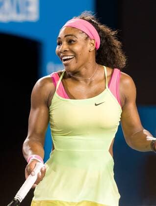 January 31, 2015: 1st seed Serena Williams (USA) celebrates winning the Women s Final match on day thirteen of the 2015 Australian Open grand slam tennis tournament at Melbourne Park in Melbourne, Australia. SydneyxLow Cal Media. Tennis 2015: Australian Open JAN 31 - ZUMAc04_