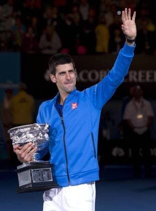 Novak Djokovic (SRB) Tennis - Australian Open 2015 - Grand Slam ATP Tennis Herren