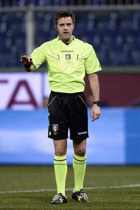 Serie A CFC Genua 1893 FC - AC Florenz (ACF Fiorentina) Nicola Rizzoli 