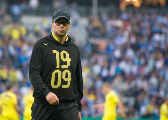 Dienstag 24.09.2013, Saison 2013 2014, DFB-Pokal 2. Runde in Muenchen, - BVB Borussia Dortmund 0:2, Trainer Jürgen Klopp (BVB) DeFodi01001045541