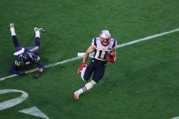 WR Julian Edelman (Patriots) - Super Bowl XLIX, Seattle Seahawks vs. New England Patriots, University of Phoenix Stadium, Phoenix