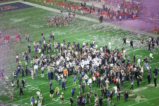 Jubel New England Patriots - Super Bowl XLIX, Seattle Seahawks vs. New England Patriots, University of Phoenix Stadium, Phoenix