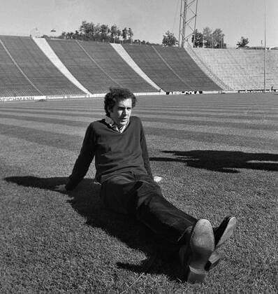 Fussball Franz BECKENBAUER (Cosmos New York) auf Heimatbesuch in München - hier im Olympiastadion 11.09.1978 xxNOxMODELxRELEASExx