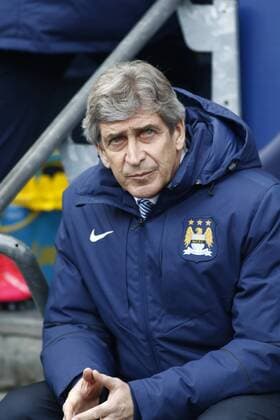 07.02.2015. Manchester, England. Barclays Premier League. Manchester City versus Hull City. Manchester City manager Manuel Pellegrini before the game. xAlanxMartinx  ActionPlus11595359