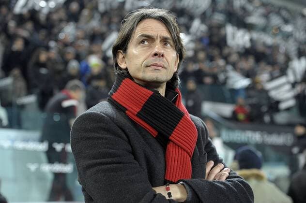 Filippo Inzaghi, Torino 07-02-2015, Juventus Stadium, Football Calcio 2014 2015 Serie A, Juventus - Milan, Foto Filippo Alfero Insidefoto filippoxalfero