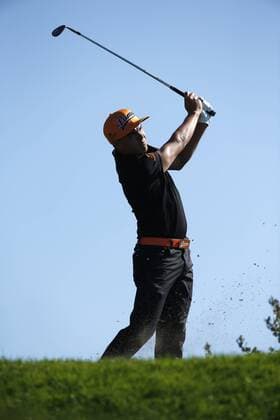 February 7, 2015: Rickie Fowler during the third round of the Farmers Insurance Open at Torrey Pines in La Jolla, CA. GOLF: FEB 07 PGA Golf Herren - Farmers Insurance Open - Third Round Icon269150207008 EDITORIAL USE ONLY