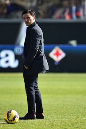 Vincenzo Montella Fiorentina Firenze 08-02-2015 Stadio Artemio Franchi, Football Calcio Serie A AC Florenz ACF Fiorentina vs Atalanta Bergamo andreaxstaccioli