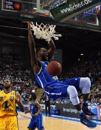 08.02.2015, xhbx, Basketball BBL, Frankfurt Skyliners - Alba Berlin, v.l. Mike Morrison (Fraport Skyliners Frankfurt)