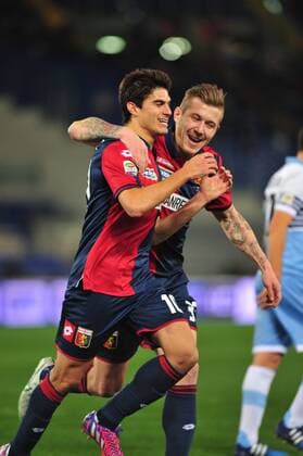 IPP20150209 Football - soccer: Serie A, Lazio Rom, Perotti Diego, Juraj Kucka ) xHOCHxZWEIx xItalyxPhotoxPressx 
