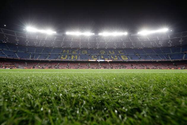 Mas que un club - Estadio Camp Nou during the Copa del Rey match of FC Barcelona on february 11, 2015 in Barcelona, Spain. xVIxLaurensxLindhoutxIVx 3525698