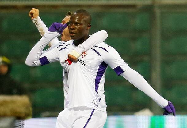 IPP20150214 Football - soccer: Serie A, Sassuolo Calcio - AC Florenz, khouma el babacar Torjubel xHOCHxZWEIx xItalyxPhotoxPressx 