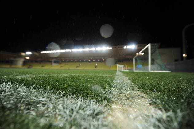 Spielabsage wegen Unbespielbarkeit des Platzes im Stade Louis II des AS Monaco - Ligue 1 - 14 02 2015 FEP 