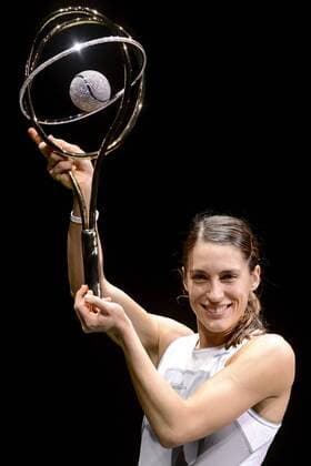 - ANTWERP, BELGIUM: German Andrea Petkovic pictured after the final of the WTA Tennis Damen Antwerp Diamond Games tennis tournament, Sunday 15 February 2015, in Antwerp. DIRKxWAEM  x04569726x