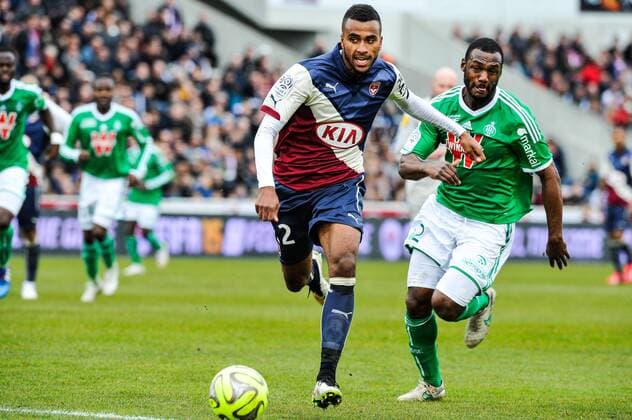 Isaac Thelin (gir) FOOTBALL : Bordeaux vs St Etienne - 25eme journee de L1 - 15 02 2015 ThierryBreton Panoramic 