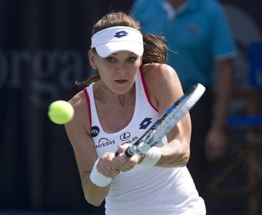 Agnieszka Radwanska (POL) Tennis - Dubai Tennis Championships 2015 - WTA Tennis Damen - - Dubai - - United Arab Emirates -