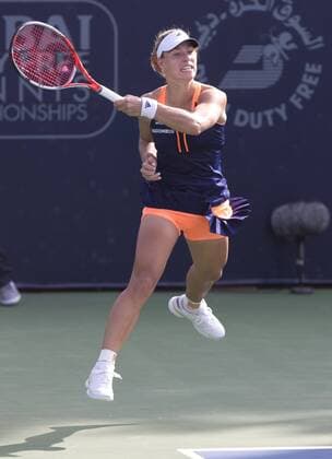 Angelique Kerber (GER) Tennis - Dubai Tennis Championships 2015 - WTA Tennis Damen - - Dubai - - United Arab Emirates - 18 February 2015.