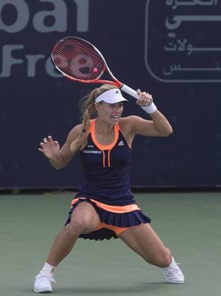 Angelique Kerber (GER) Tennis - Dubai Tennis Championships 2015 - WTA Tennis Damen - - Dubai - - United Arab Emirates - 18 February 2015.