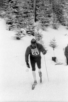 Nordische Ski-WM in der Hohen Tatra: Gerhard Grimmer (DDR)