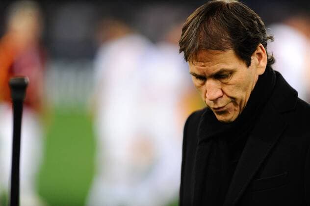UEFA Europa League, AS Rom - Feyenoord Rotterdam, Rudi Garcia Coach roma a testa bassa xHOCHxZWEIx xItalyxPhotoxPressx 