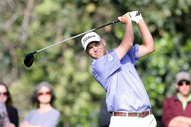 Feb. 19, 2015 - Pacific Palisades, CA, U.S. - February 19, 2015: Bill Haas during the first round of the Northern Trust Open. Played at Riviera Country Club, Pacific Palisades, CA. Michael Zito ESW CSM PGA Golf Herren Golf 2015: Northern Trust Open Round One FEB 19 - ZUMAcs17