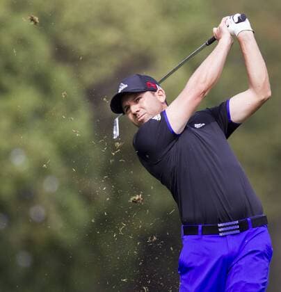 Feb. 20, 2015 - Los Angeles, California, U.S - Sergio Garcia of Spain plays in the second round of the Northern Trust Open PGA Golf Herren golf tournament at Riviera Country Club in Los Angeles on Friday, February 20, 2015. 2015 Northern Trust Open - ZUMAc68_
