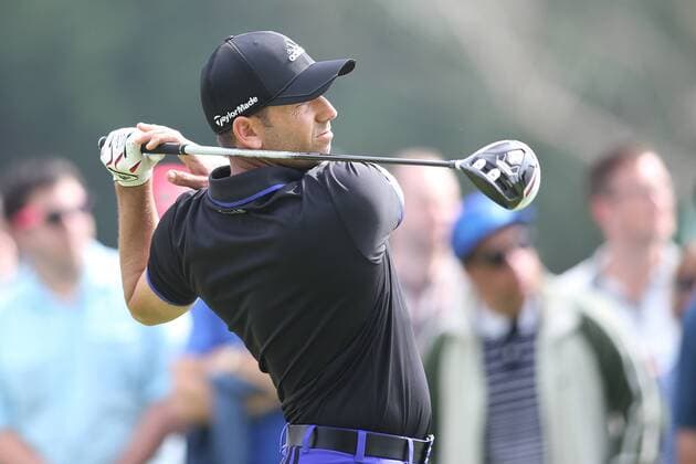 Feb. 20, 2015 - Pacific Palisades, CA, U.S. - February 20, 2015: Sergio Garcia during the second round of the Northern Trust Open. Played at Riviera Country Club, Pacific Palisades, CA. Michael Zito ESW CSM PGA Golf Herren Golf 2015: Northern Trust Open Day Two FEB 20 - ZUMAcs17