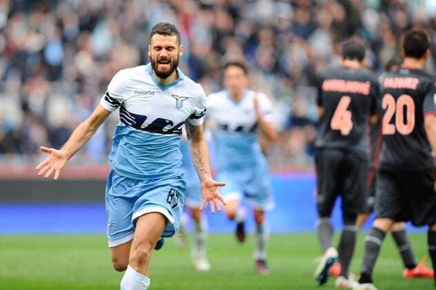 IPP20150222 Football - soccer: Serie A, Lazio Rom - US Palermo, antonio Candreva xHOCHxZWEIx xItalyxPhotoxPressx 