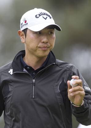 Feb. 22, 2015 - Los Angeles, California, U.S - Sang-Moon Bae of South Korea plays in the Final Round of the Northern Trust Open at the Riviera Country Club on February 22, 2015 in Pacific Palisades, California. Northern Trust Open 2015 - ZUMAc68_