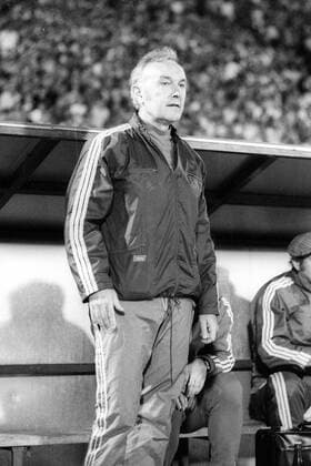 Europameisterschaft Finale, BR Deutschland - Tschechoslowakei in Belgrad: Nationaltrainer Vaclav Jezek (CSSR)