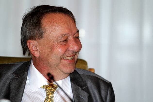 24.02.2015 Frankfurt am Main, Rathaus Römer, Davis Cup Erstrundenpartie in der Davis Cup Weltgruppe Deutshcland gegen Frankreich - DTB-Vizepräsident Dirk Hordorff