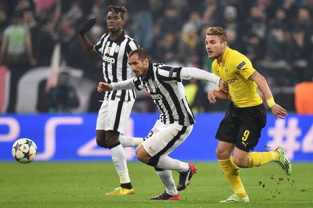 Giorgio Chiellini Juventus, Ciro Immobile Borussia Juventus Turin - BVB Borussia Dortmund andreaxstaccioli