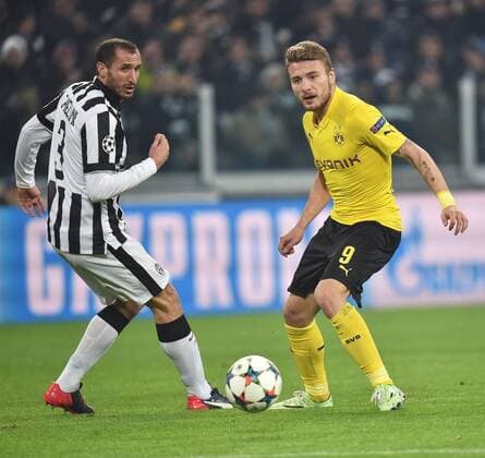 Giorgio Chiellini Juventus, Ciro Immobile Borussia Juventus Turin - BVB Borussia Dortmund andreaxstaccioli